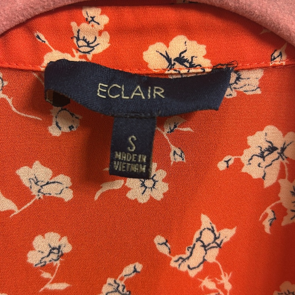 Eclair Ruffle Sheer Button-Up - Picture 7 of 8